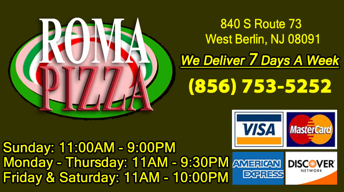Roma Pizza Hall Rentals in Berlin, NJ